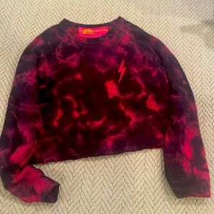 aviator nation crop sweatshirt